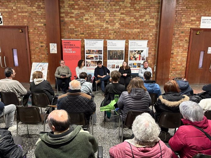 Presentación de la temporada 2025 de la Passió de Cervera (Lleida)