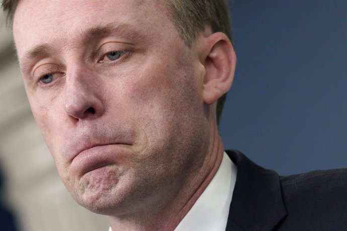 Archivo - May 22, 2024, Washington, District Of Columbia, USA: United States National Security Advisor Jake Sullivan speaks during a press briefing in the James S Brady Press Briefing Room of the White House in Washington, DC on May 22, 2024