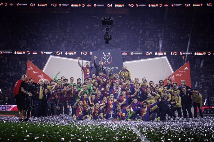 FC Barcelona, campeón de la Supercopa