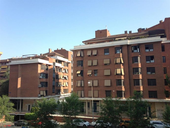 Archivo - Bloques de viviendas.