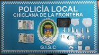 Detenido en Chiclana (Cádiz) por posesión de drogas tras intentar huir a pie de la Policía