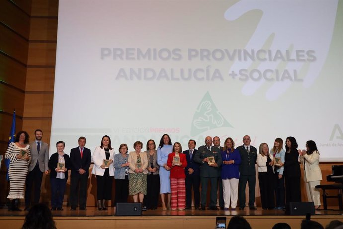 Foto de archivo de la gala premios 'Andalucía + Social' para reconocer la labor de la inclusión.