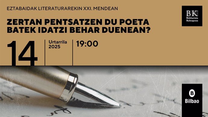 , 'Zertan Pentsatzen Du Poeta Batek Idatzi Behar Duenean?' Saioa