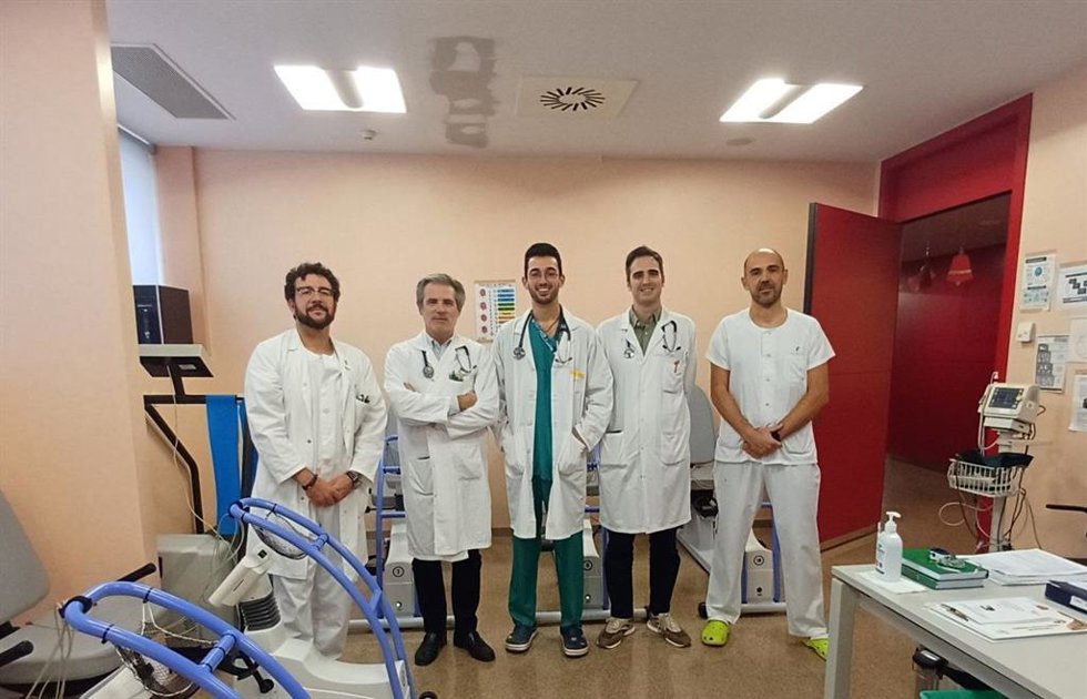 Equipo de profesionales del servicio de Cardiología del Complejo Hospitalario Universitario de Cartagena