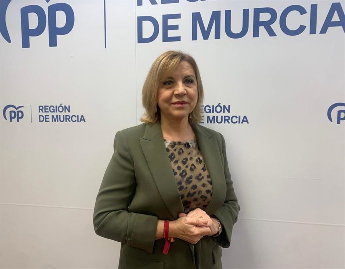 La diputada nacional del Partido Popular de la Región de Murcia Violante Tomás