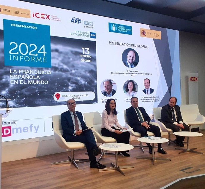 Presentación del informe "La Franquicia Española en el Mundo 2024"