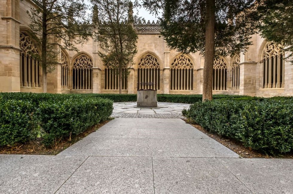 Claustro de la Catedral de Segovia.