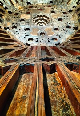 Archivo - Artesonado del Salón Rico del Corral de Don Diego de Toledo.