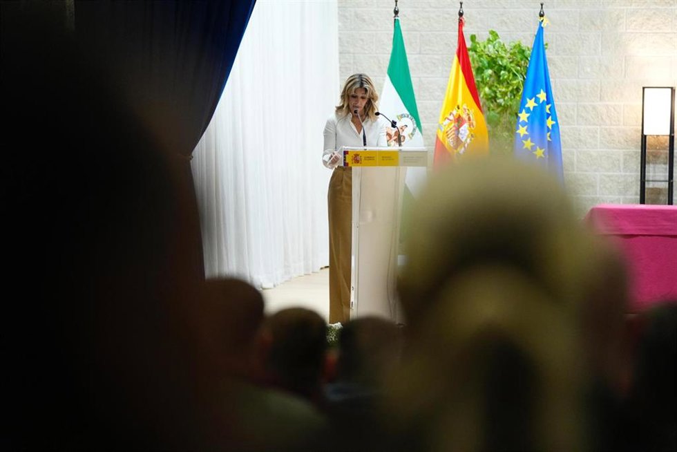 La vicepresidencia segunda del Gobierno y ministra de Trabajo, Yolanda Díaz.