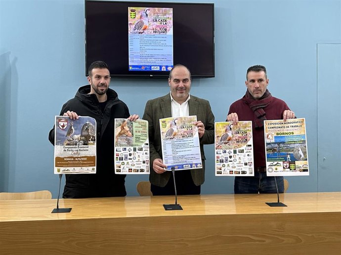 Antonio Aragón en la presentación de la III Feria de la Caza y la Perdiz con Reclamo en Bornos.