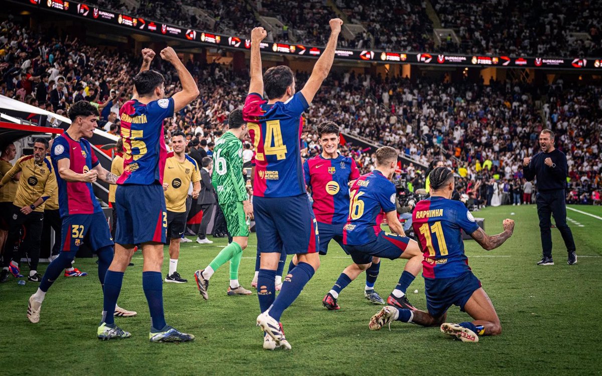 The Spanish Super Cup debuts the record of the ‘Flick generation’