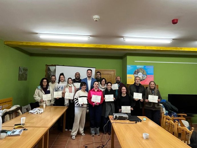 Sesión final de la jornada formativa sobre astroturismo.