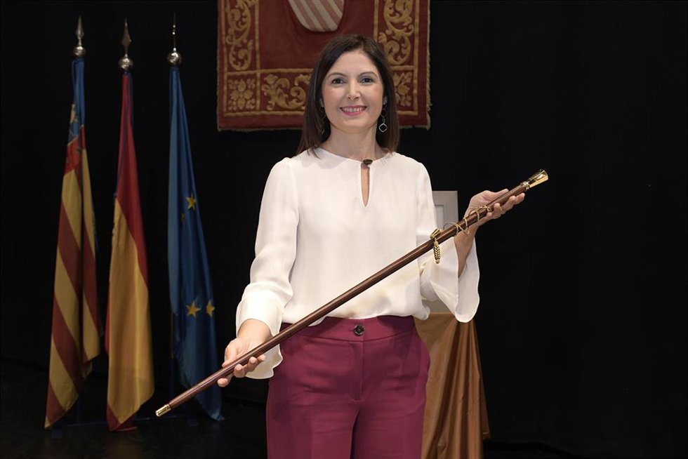 Archivo - La alcaldesa de Paiporta, Maribel Albalat, en imagen de archivo
