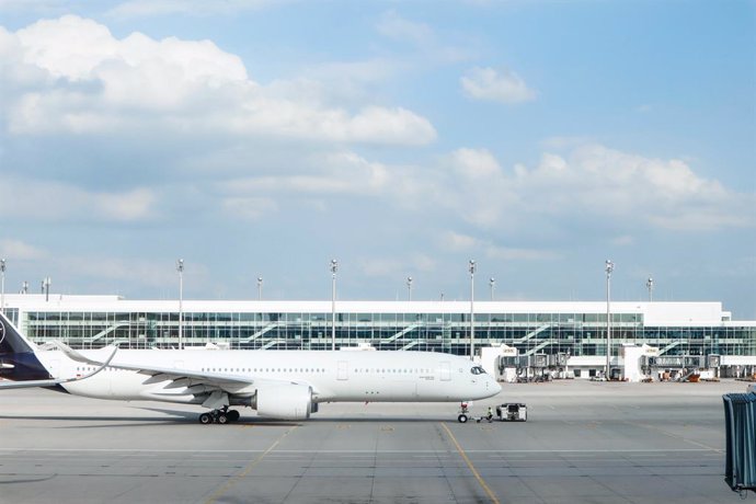 Imagen de un aeropuerto.