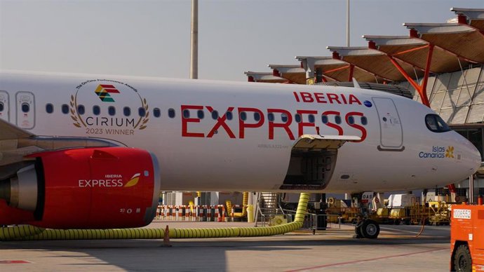 Avión de Iberia Express.