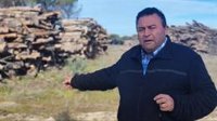 Vox critica "la inacción" de la Junta en los montes arrasados por el incendio de 2022