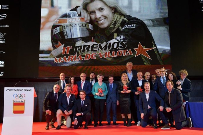 David Cal, Fermín Cacho, Lydia Valentín, Elena Congost y World Central Kitchen reciben los Premios María de Villota
