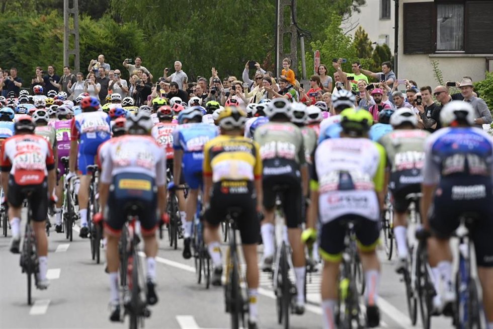 Archivo - Primera etapa del Giro de Italia 2022