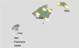 El tiempo hoy, martes 14 de enero, en Baleares.