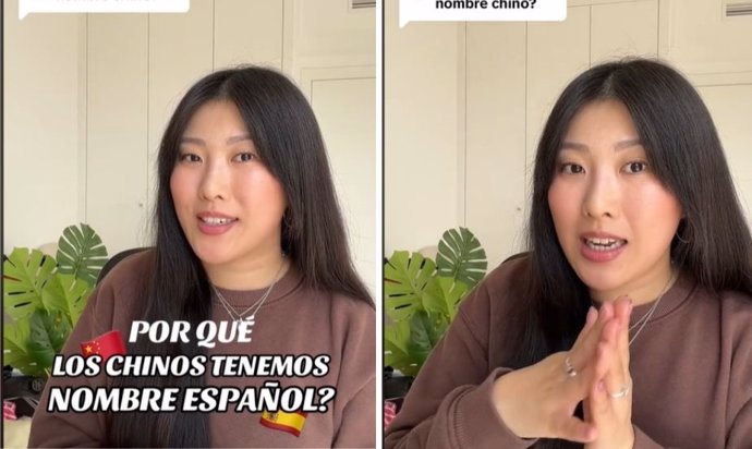 Una china en España revela por qué muchos chinos eligen nombres españoles: "Pasaba en muchos bazares"