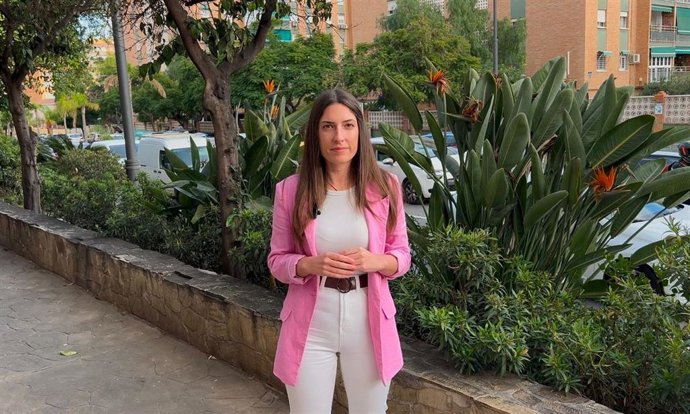 La secretaria de Vivienda del PSOE de Málaga y secretaria general provincial de Juventudes Socialistas, Ana Villarejo.