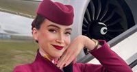 Sama, la tripulante e 'influencer' de Qatar Airways que en realidad no existe
