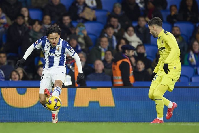 El atacante de la Real Sociedad Takefusa Kubo.