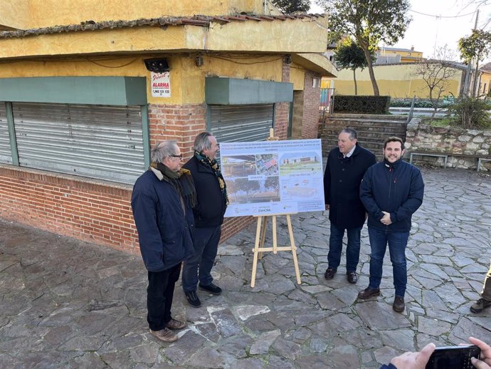 El concejal de Turismo, el presidente de la Diputación, el alcalde de Zamora y el diputado de Turismo.