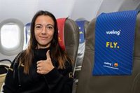Vueling nombra embajadora a la futbolista Aitana Bonmatí para visibilizar el deporte femenino