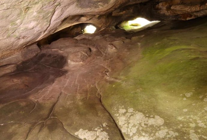 Vista del mapa tridimensional del fondo de la cueva de Ségognole 3.