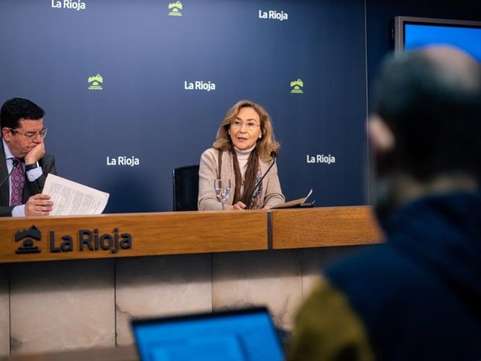 La consejera de Salud, María Martín, en la rueda de prensa posterior al Consejo de Gobierno