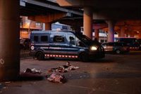 Suben a 117 los identificados en el operativo en el 'mercado de la miseria' de Badalona (Barcelona)