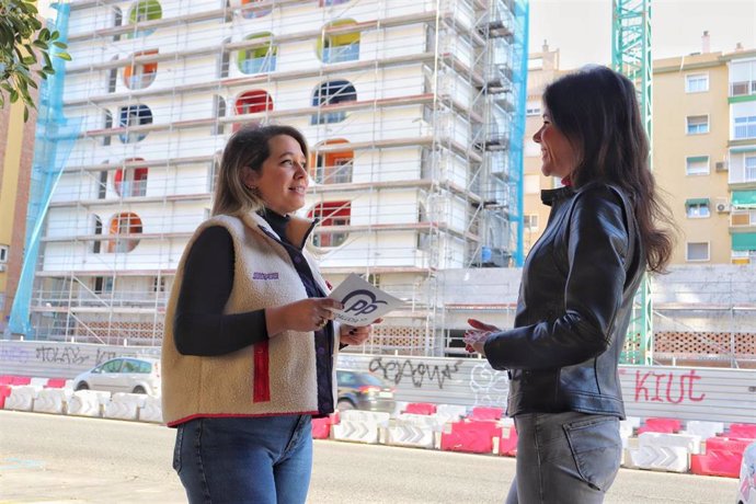 Las parlamentarias andaluzas por el PP de Málaga Loli Caetano y Jéssica Trujillo, hablan sobre vivienda.