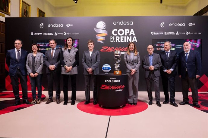 Sorteo de la Copa de la Reina de baloncesto 2025.