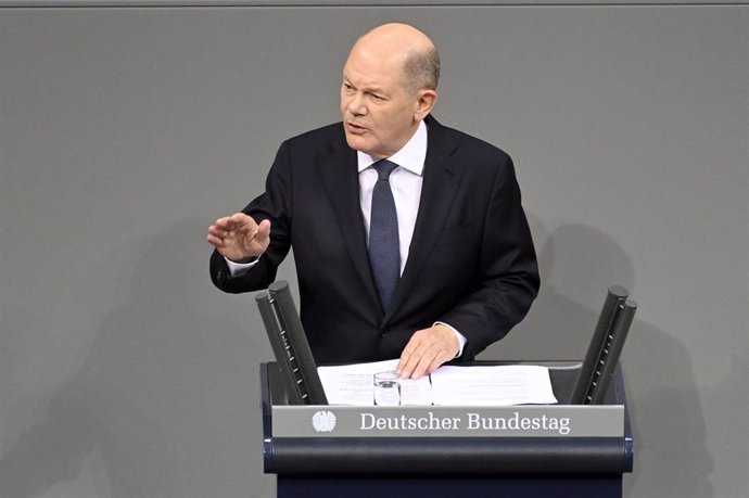 El canciller de Alemania, Olaf Scholz