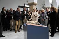 Mérida exhibe 12 obras de mármol de la antigua Emerita Augusta que reflejan el poder y la propaganda de la época romana