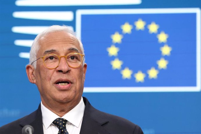 El presidente del Consejo Europeo, Antonio Costa. 