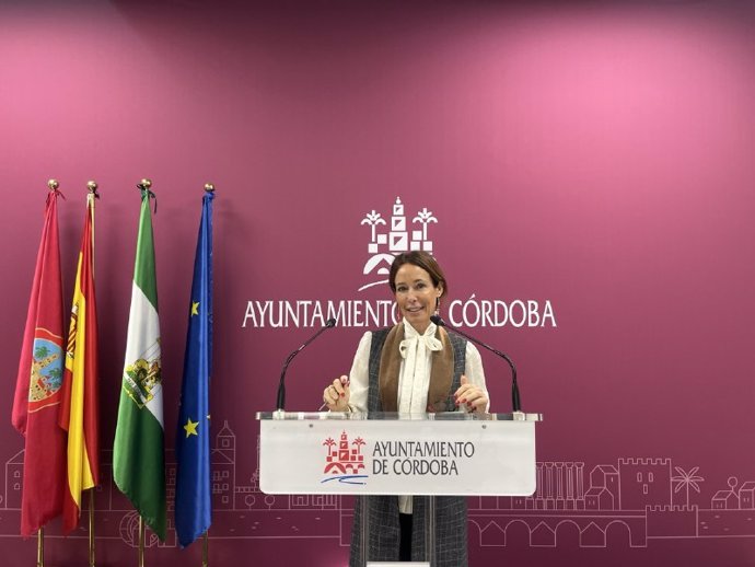 La delegada de Turismo del Ayuntamiento de Córdoba, Marián Aguilar.