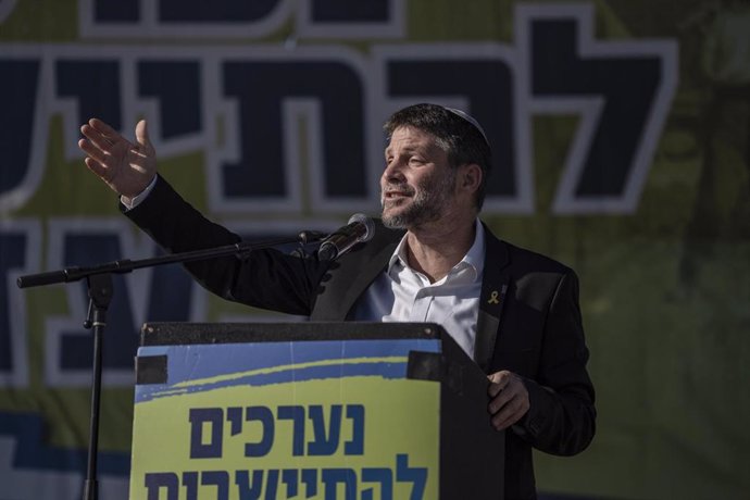 Archivo - El ministro de Finanzas de Israel, el ultraderechista Bezalel Smotrich.