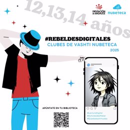 Nuevo club de lectura para jóvenes de la Nubeteca de la Diputación de Badajoz.