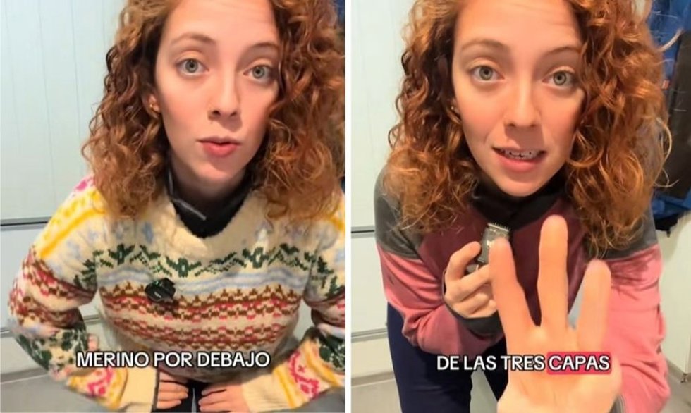 Española en Noruega enseña cómo vestirse para el frío (-5C): "La regla de las tres capas nunca falla"
