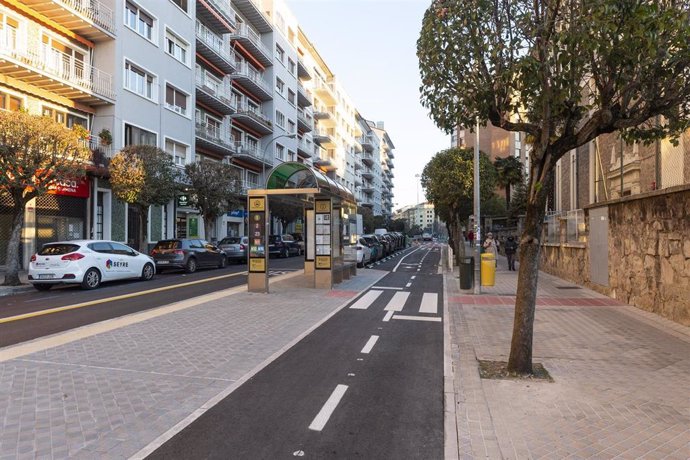 Calle Abejeras de Pamplona.