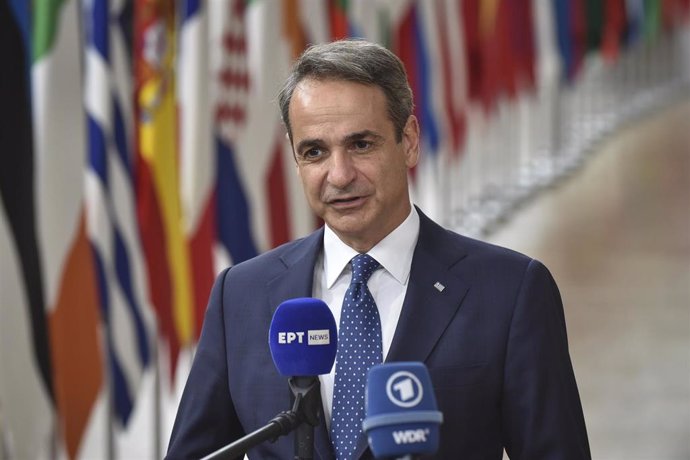 Archivo - El primer ministro de Grecia, Kyriako Mitsotakis.