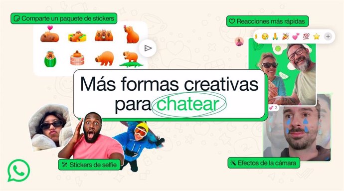 WhatsApp añade las reacciones a mensajes con doble toque