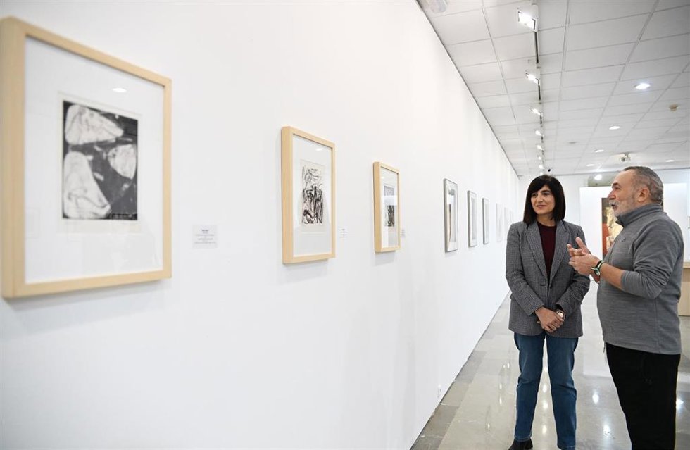 Fuente Vaqueros acoge la muestra 'Una fantasía lorquiana', homenaje de Emilia Nadal a Federico García Lorca