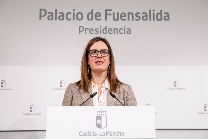 La portavoz del Gobierno de Castilla-La Mancha, Esther Padilla