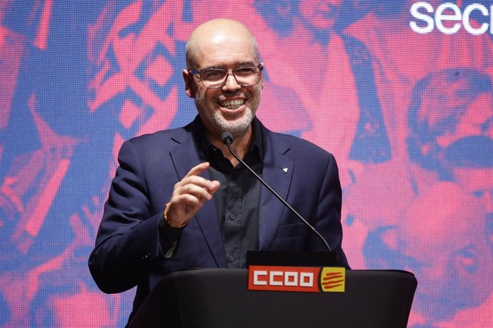 Archivo - El secretario general de CCOO, Unai Sordo