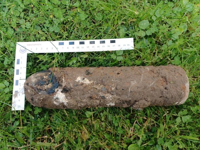 Obus retirado en Hondarribia.