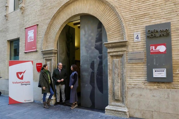 Los Voluntarios de Zaragoza cuentan con un nuevo espacio en la Casa de los Morlanes