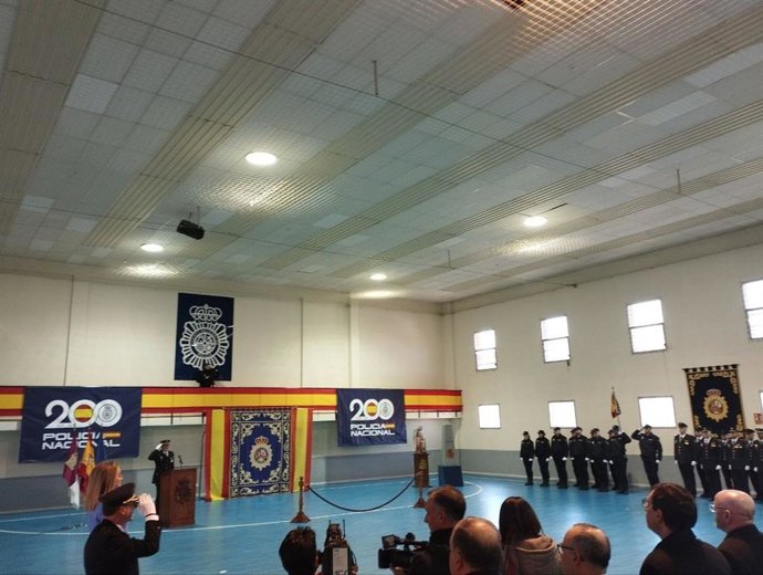Acto de conmemoración del 201 aniversario del Cuerpo Nacional de Policía.